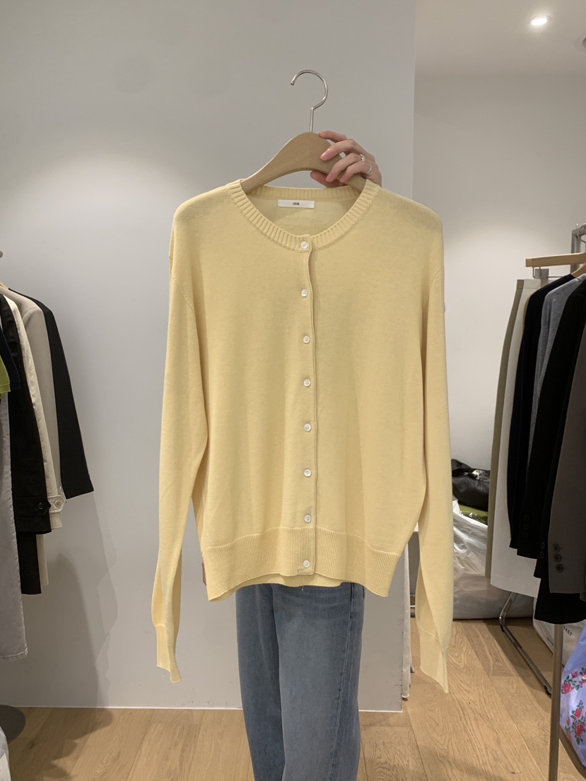 OUR-A/NOVAE韓國代購女士新款人氣時尚休閑推薦針織衫棉布OUR-A/NOVAE針織衫圖色1