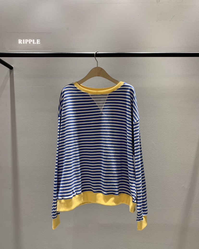 RIPPLE-P東大門直郵女裝新品人氣休閑真品職業熱賣衛衣條紋RIPPLE-P衛衣圖色1