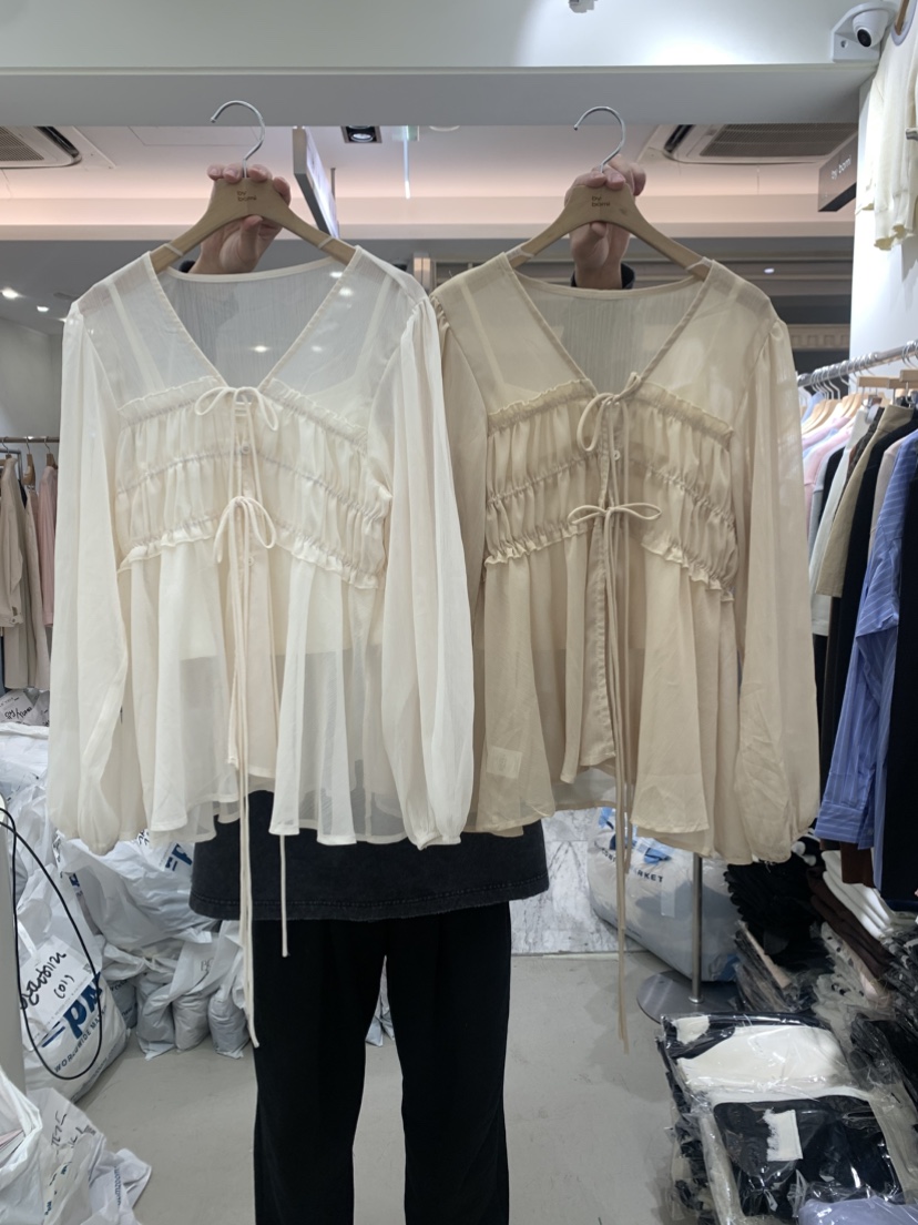 BY BOMI韓國代購女士新款時尚職業人氣26春夏套裝套裝雪紡BY BOMI套裝