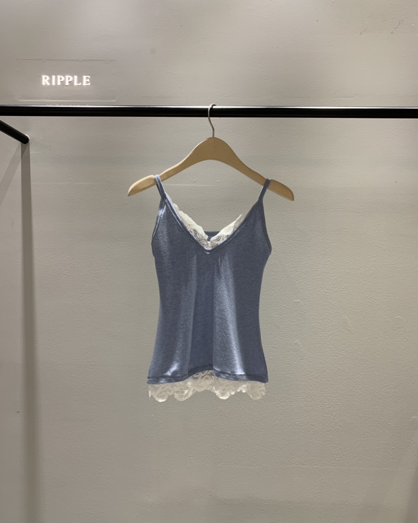 RIPPLE-P東大門實拍女士新品職業真品休閑26春夏吊帶背心RIPPLE-P吊帶/背心圖色2