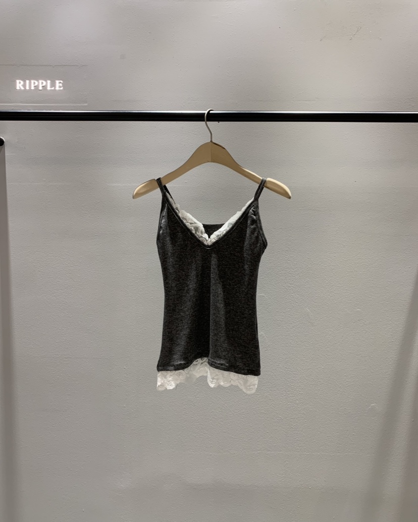 RIPPLE-P東大門實拍女士新品職業真品休閑26春夏吊帶背心RIPPLE-P吊帶/背心圖色3