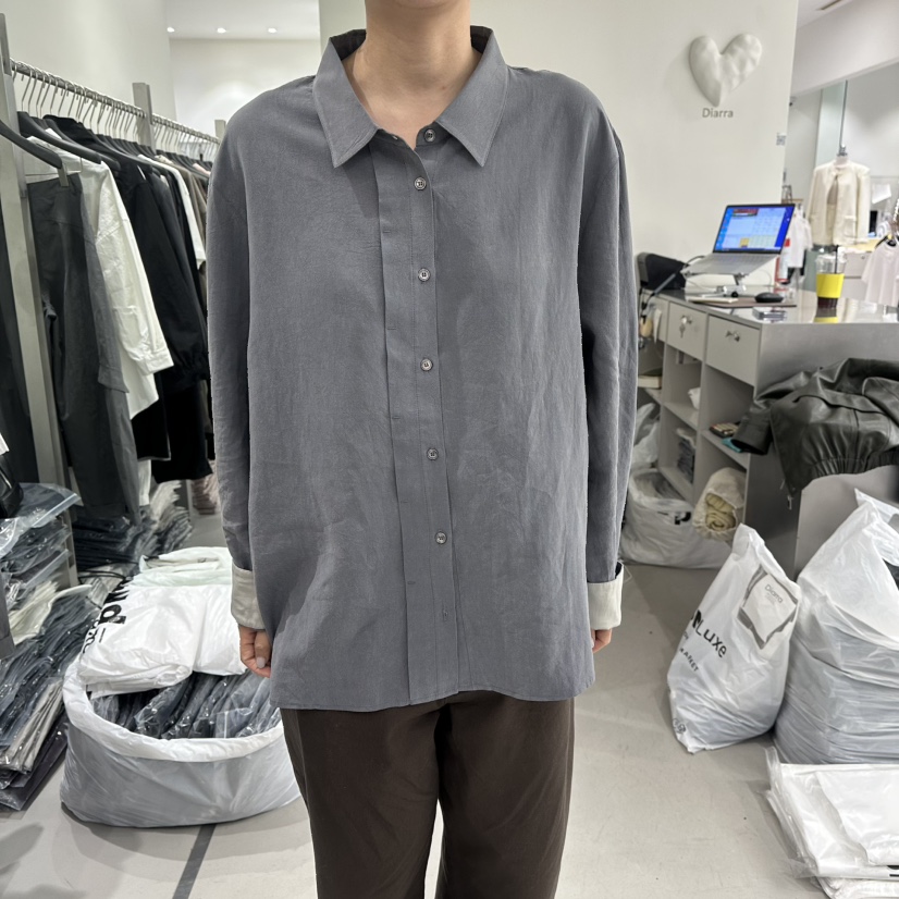 DIARRA韓國直郵女裝新品熱賣休閑真品推薦職業襯衫蕾絲衫DIARRA襯衫/蕾絲衫圖色1