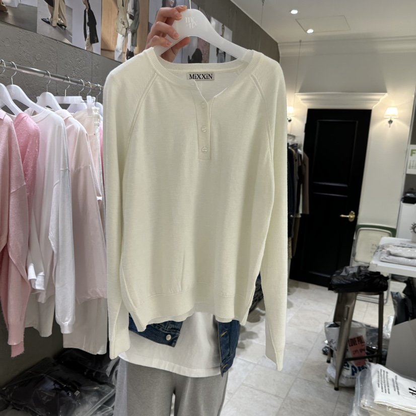 MIXXIN東大門直郵女裝新款人氣熱賣時尚職業休閑26春夏針織衫MIXXIN針織衫圖色1