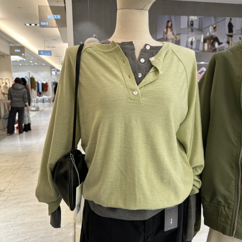 MIXXIN東大門直郵女裝新款人氣熱賣時尚職業休閑26春夏針織衫MIXXIN針織衫圖色3