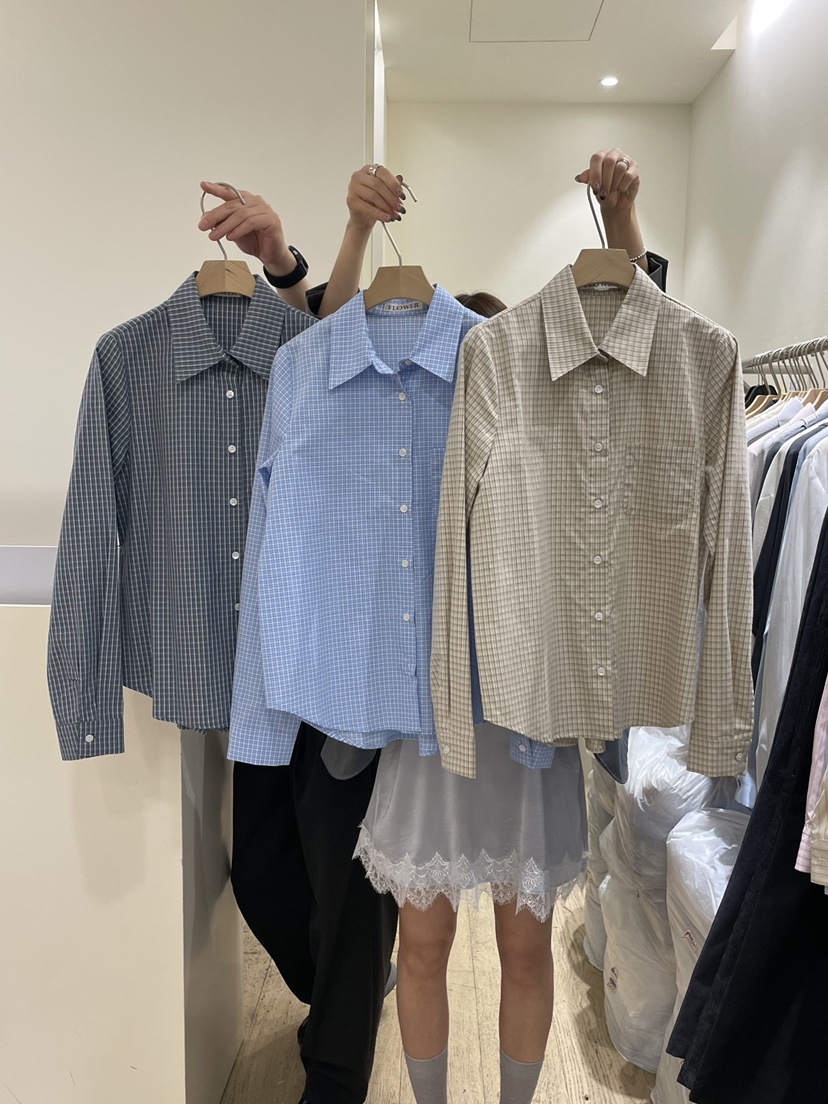 FLOWER-L東大門代購女裝新款熱賣真品時尚推薦襯衫蕾絲衫FLOWER-L襯衫/蕾絲衫