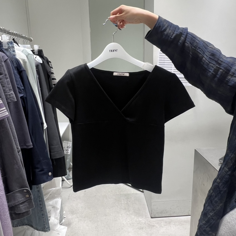 NUESE東大門直郵女裝新款26春夏推薦時尚人氣休閑真品T恤NUESET恤圖色2
