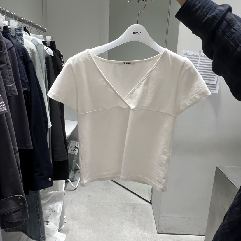 NUESE東大門直郵女裝新款26春夏推薦時尚人氣休閑真品T恤NUESET恤圖色3