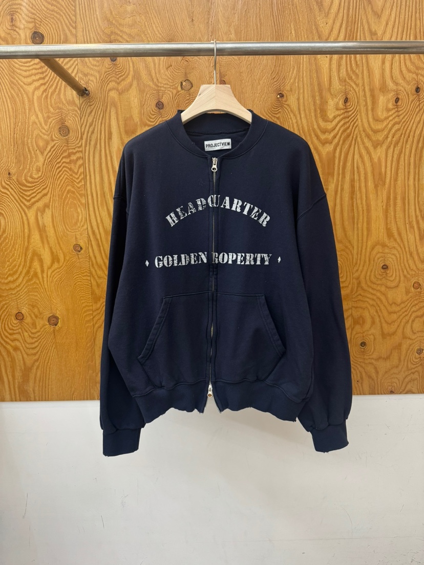 PROJECTVIEW東大門代購女裝新品人氣職業真品熱賣夾克拉鏈PROJECTVIEW夾克圖色3深藍色