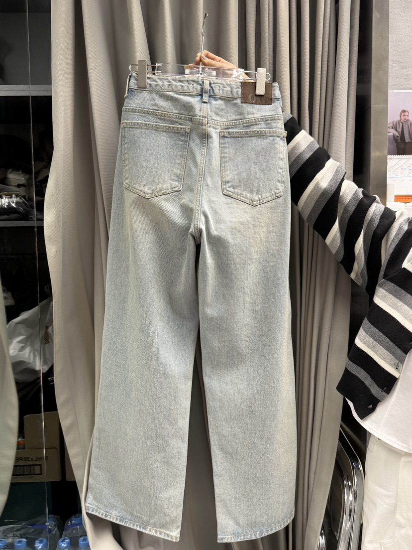 UOOV東大門代購女裝新品26春夏人氣職業真品推薦時尚牛仔褲UOOV牛仔褲