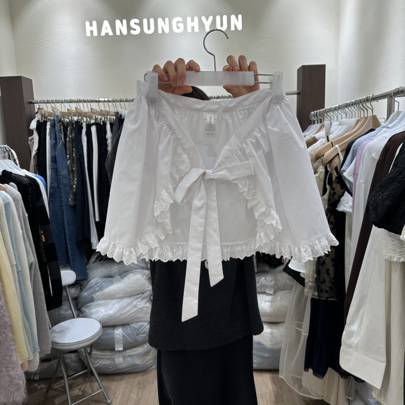 HANSUNGHYUN韓國直郵女士新品推薦26春夏真品職業短裙棉質HANSUNGHYUN短裙