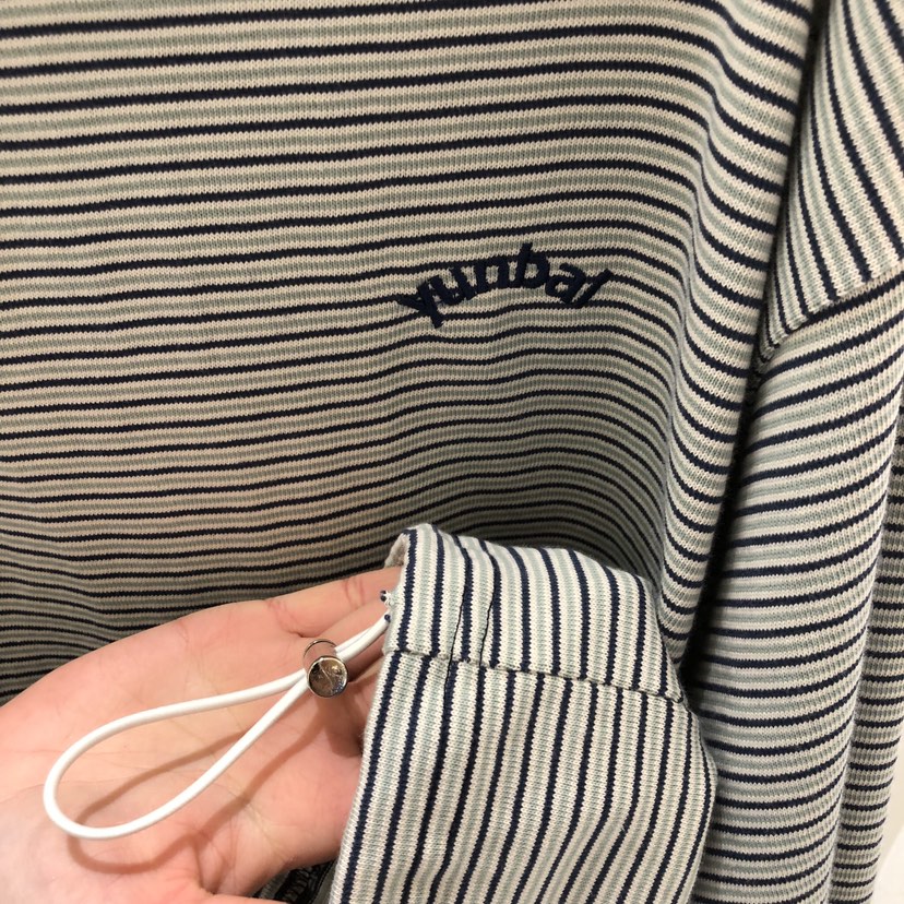 YUNBAL東大門實拍女裝新款推薦真品人氣休閑時尚長袖T恤短款YUNBAL長袖T恤