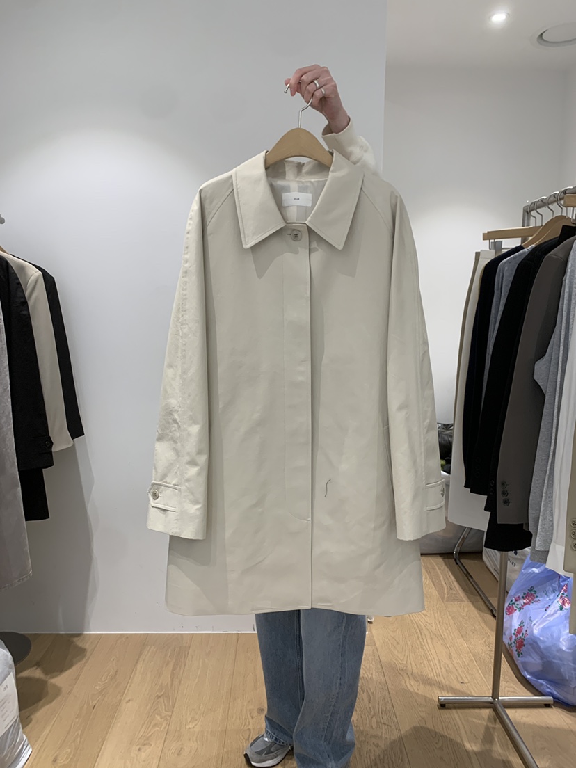 OUR-A/NOVAE東大門代購女士新款推薦熱賣人氣職業長款風衣OUR-A/NOVAE長款風衣圖色1