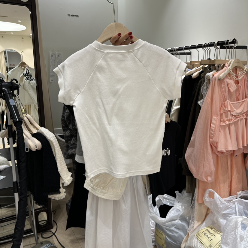 THEMORYPARK東大門代購女裝新款職業休閑推薦熱賣人氣T恤THE MORY PARKT恤