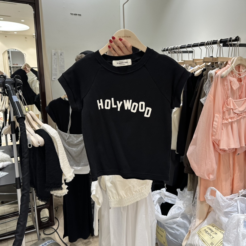 THEMORYPARK東大門代購女裝新款職業休閑推薦熱賣人氣T恤THE MORY PARKT恤圖色2