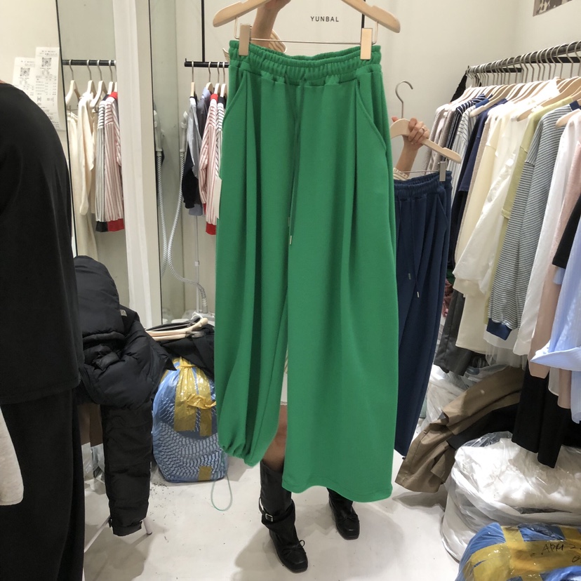 YUNBAL東大門直郵女士新品時尚人氣休閑熱賣真品職業休閑褲YUNBAL休閑褲圖色3