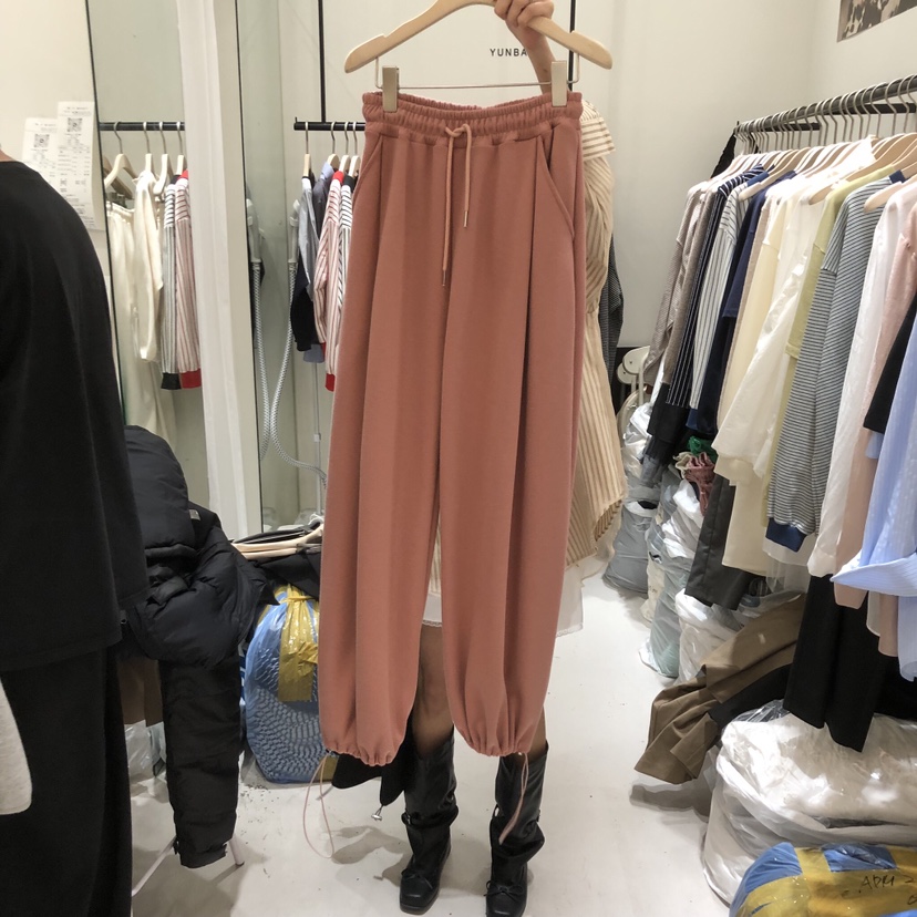 YUNBAL東大門直郵女士新品時尚人氣休閑熱賣真品職業休閑褲YUNBAL休閑褲圖色4