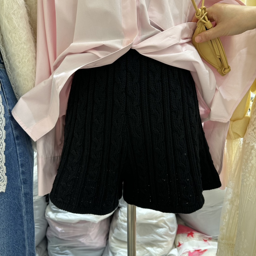 HANSUNGHYUN東大門直郵女裝新款熱賣時尚休閑26春夏真品短褲HANSUNGHYUN短褲圖色3