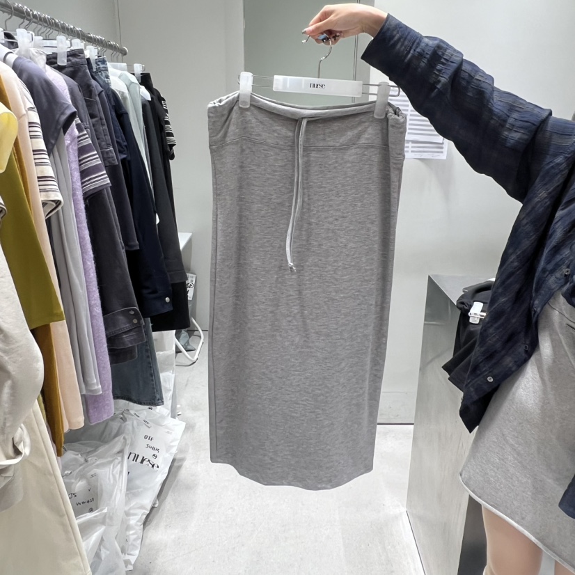 NUESE韓國代購女士新款人氣真品時尚熱賣26春夏半身裙中短裙NUESE半身裙/中短裙圖色1