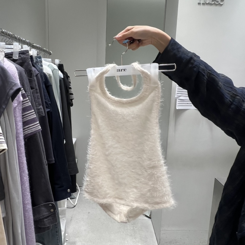 NUESE韓國代購女士新品26春夏推薦人氣時尚真品職業吊帶背心NUESE吊帶/背心圖色1