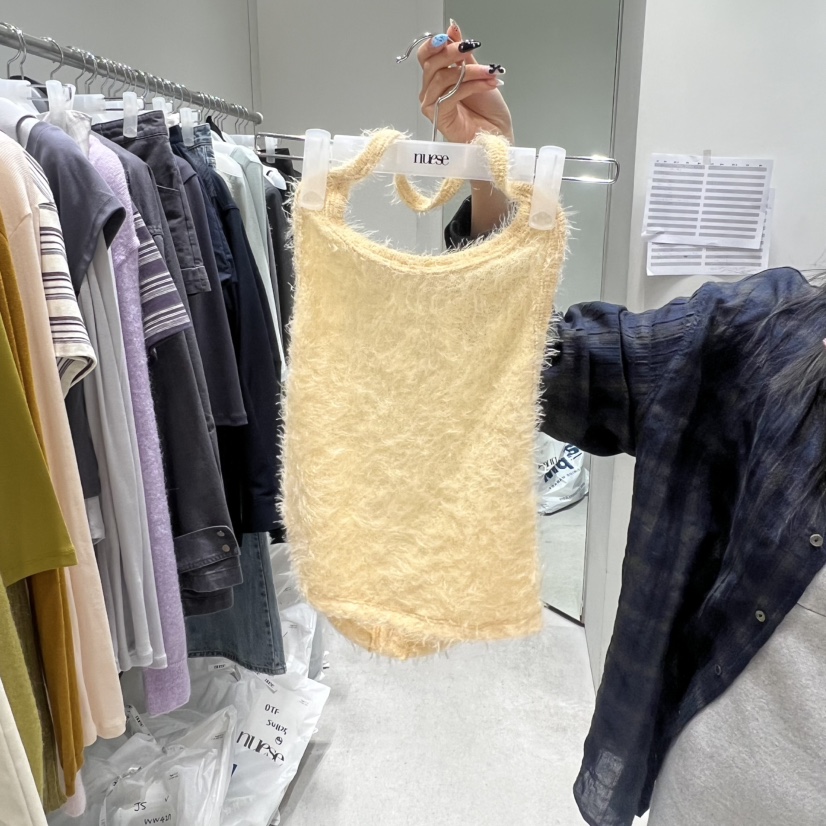 NUESE韓國代購女士新品26春夏推薦人氣時尚真品職業吊帶背心NUESE吊帶/背心圖色3