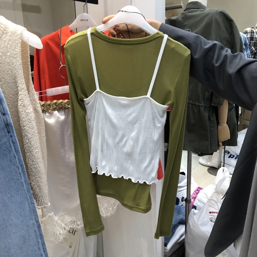 RUMIRU/AWEAR韓國直郵女士新品26春夏休閑吊帶背心不含內搭awear/RUMIRU吊帶/背心