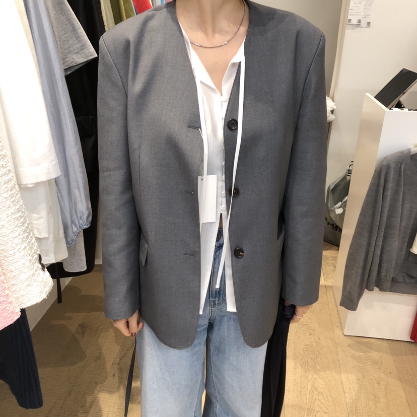 RUMIRU/AWEAR東大門直郵女裝新品26春夏時尚人氣夾克含腰繩awear/RUMIRU夾克圖色2