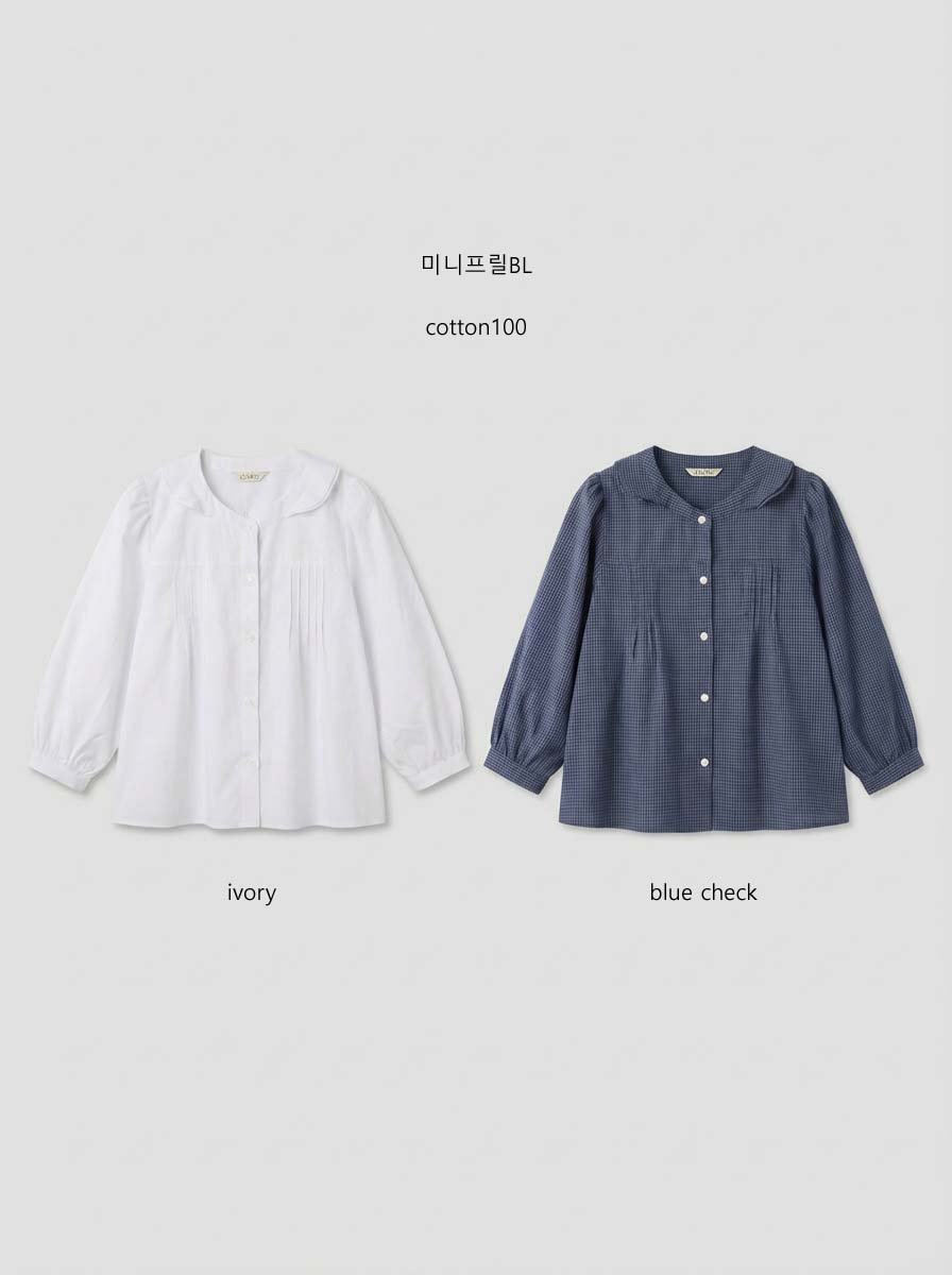 CLAFO韓國代購女裝新品真品26春夏時尚推薦人氣襯衫蕾絲衫CLAFO襯衫/蕾絲衫