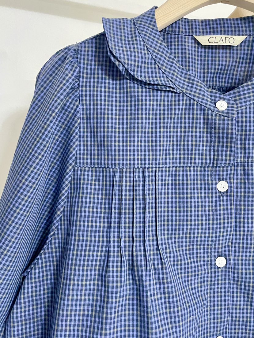 CLAFO韓國代購女裝新品真品26春夏時尚推薦人氣襯衫蕾絲衫CLAFO襯衫/蕾絲衫