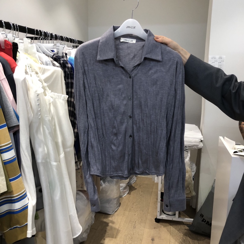 RUMIRU/AWEAR東大門實拍女士新品推薦休閑真品襯衫蕾絲衫awear/RUMIRU襯衫/蕾絲衫圖色1