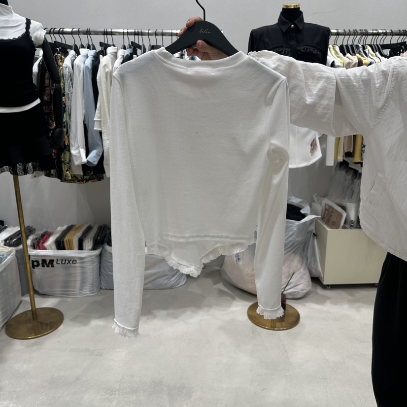 BUBBLE/LOTTIMO東大門實拍女士新品推薦職業熱賣長袖T恤BUBBLE/LOTTIMO長袖T恤