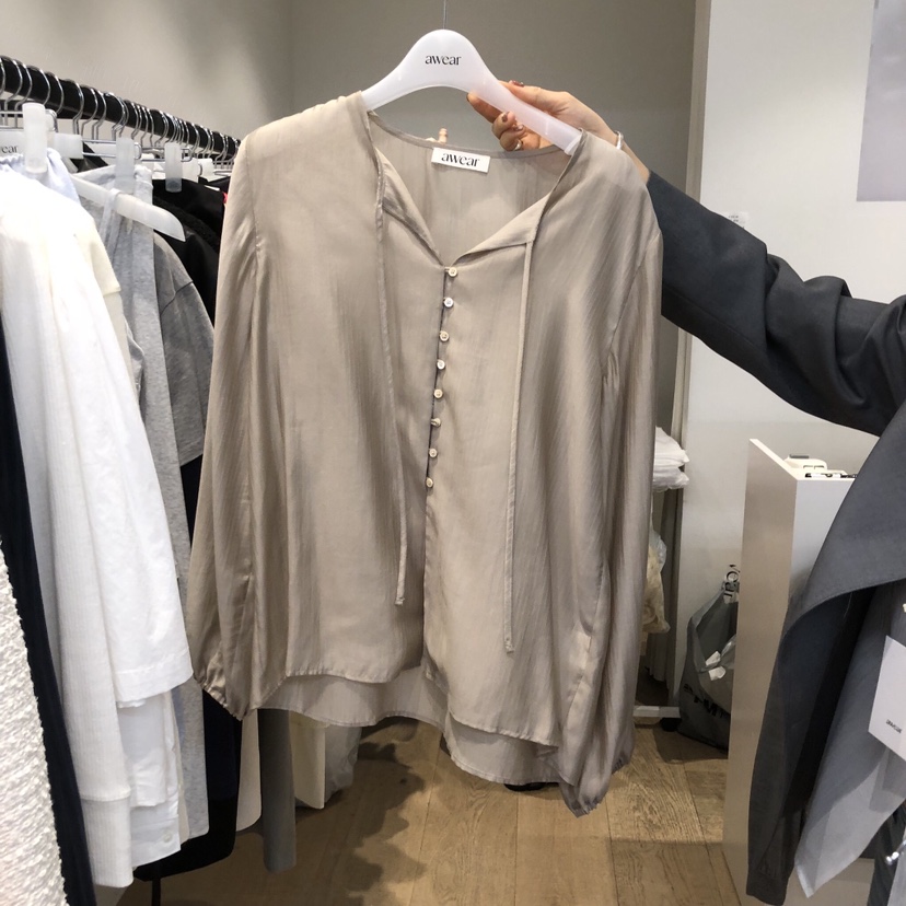 RUMIRU/AWEAR東大門代購女士新款人氣熱賣推薦襯衫蕾絲衫awear/RUMIRU襯衫/蕾絲衫圖色1