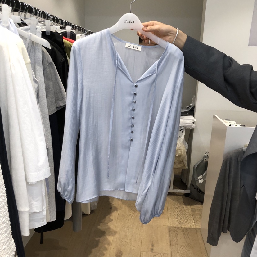 RUMIRU/AWEAR東大門代購女士新款人氣熱賣推薦襯衫蕾絲衫awear/RUMIRU襯衫/蕾絲衫圖色2