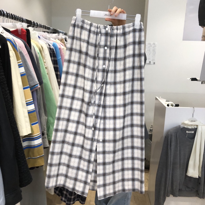 RUMIRU/AWEAR韓國直郵女裝新款休閑推薦人氣半身裙中短裙awear/RUMIRU半身裙/中短裙圖色1