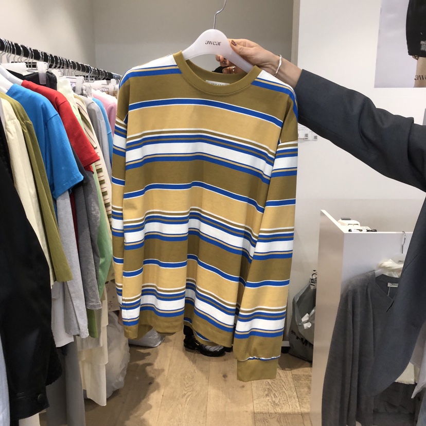 RUMIRU/AWEAR韓國直郵女裝新款真品時尚推薦熱賣長袖T恤awear/RUMIRU長袖T恤圖色1