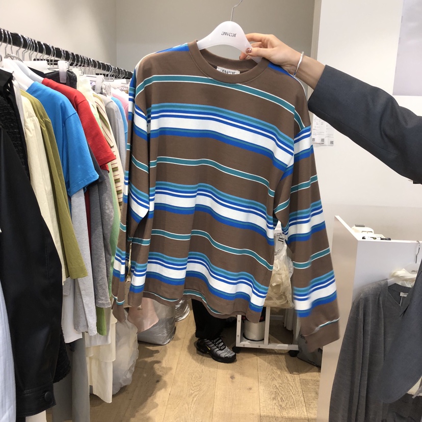 RUMIRU/AWEAR韓國直郵女裝新款真品時尚推薦熱賣長袖T恤awear/RUMIRU長袖T恤圖色2