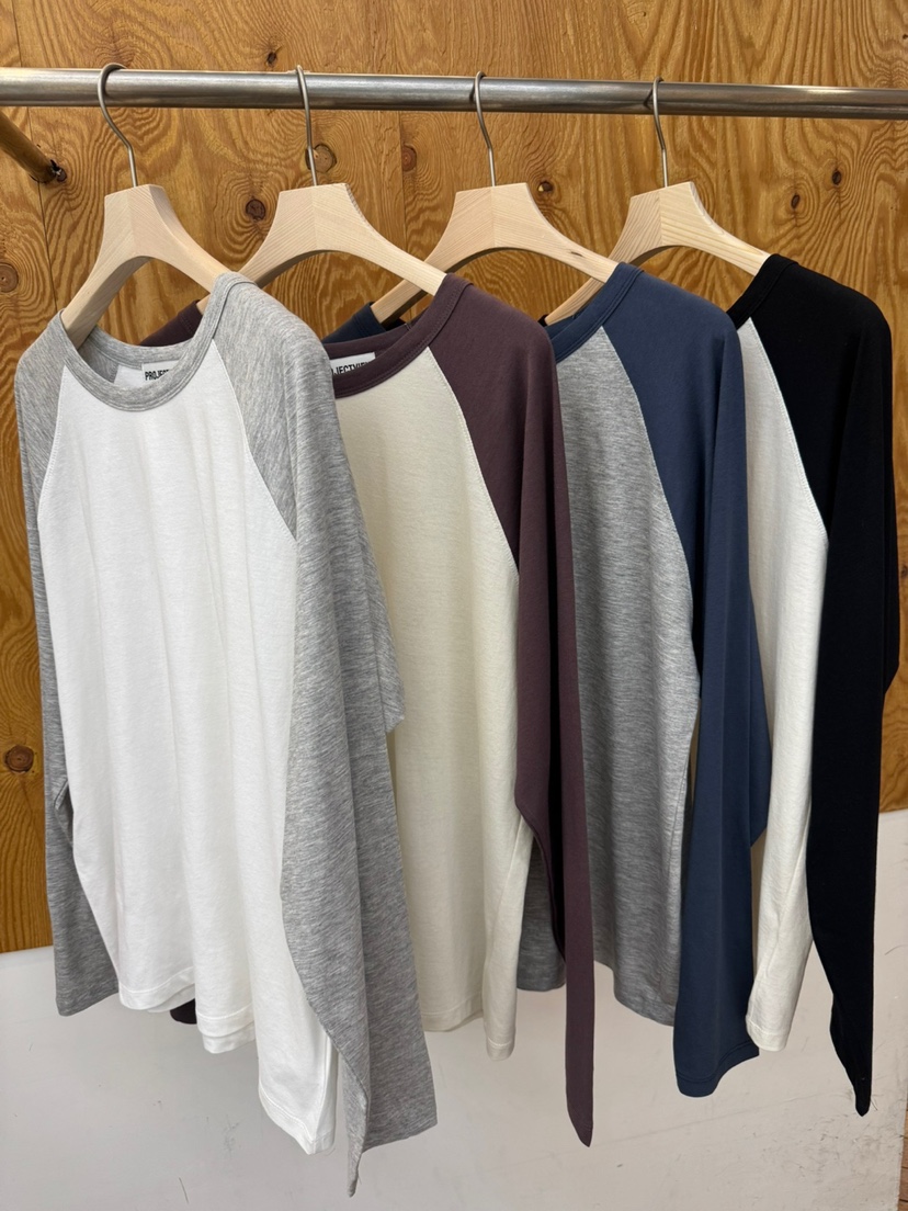 PROJECTVIEW東大門實拍女裝新品休閑人氣熱賣長袖T恤奶油色PROJECTVIEW長袖T恤