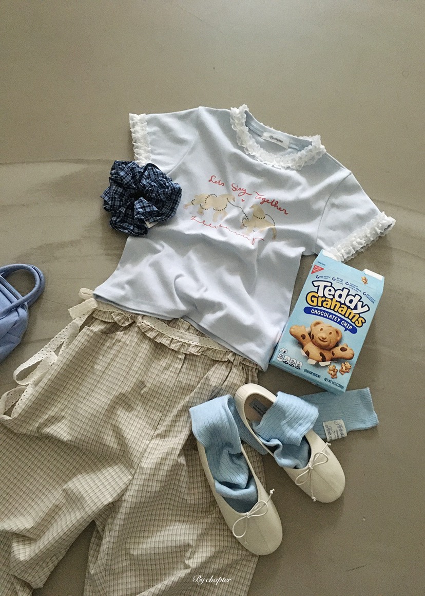 BY CHAPTER東大門代購女裝新品26春夏熱賣職業休閑真品T恤BY ChapterT恤