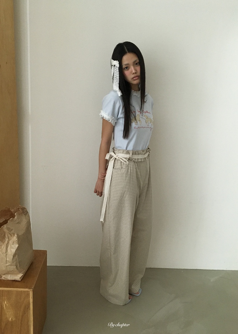 BY CHAPTER東大門代購女裝新品26春夏熱賣職業休閑真品T恤BY ChapterT恤