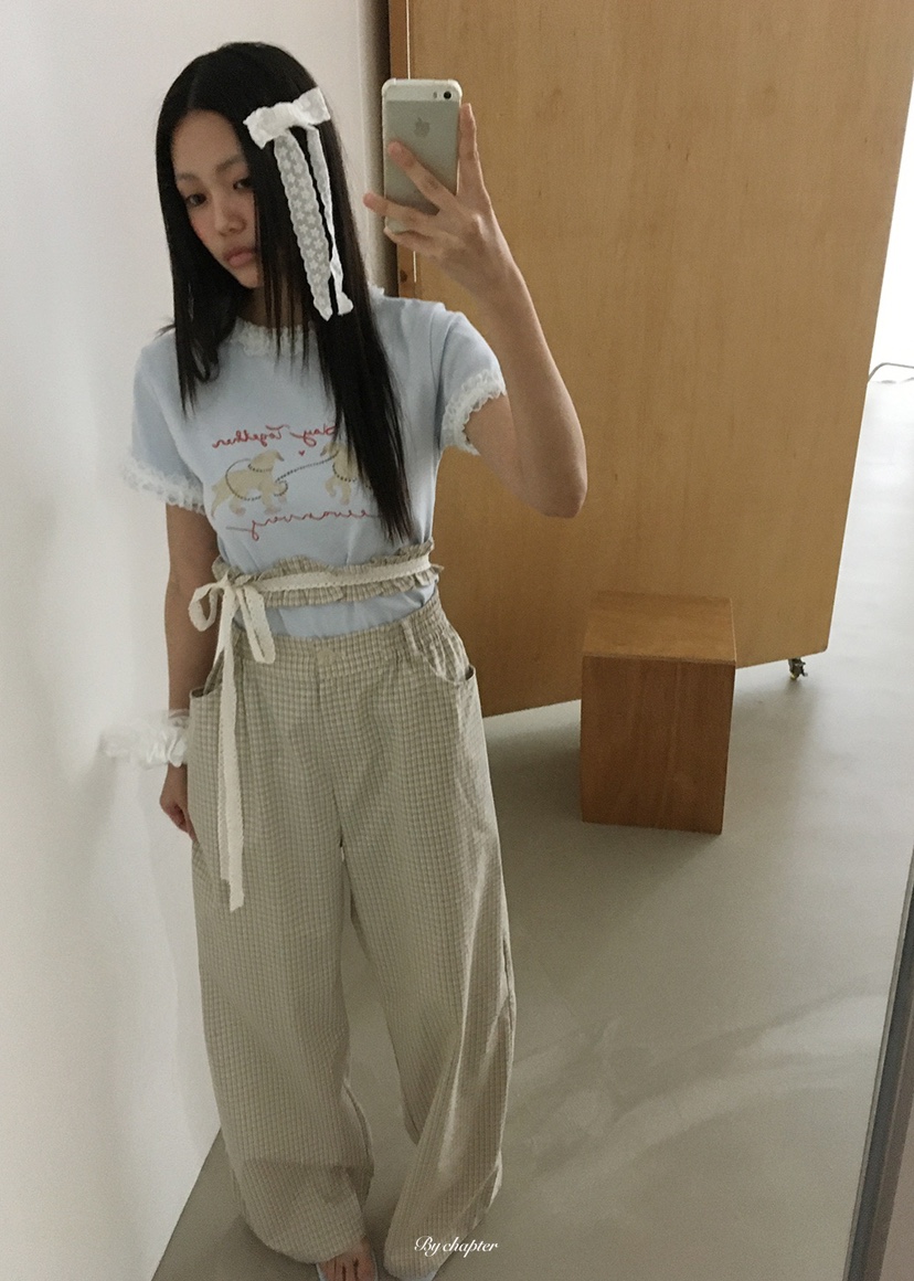 BY CHAPTER東大門代購女裝新品26春夏熱賣職業休閑真品T恤BY ChapterT恤