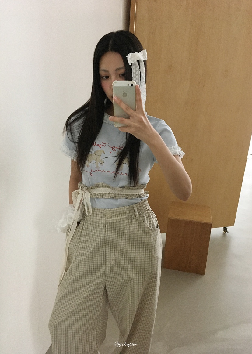 BY CHAPTER東大門代購女裝新品26春夏熱賣職業休閑真品T恤BY ChapterT恤