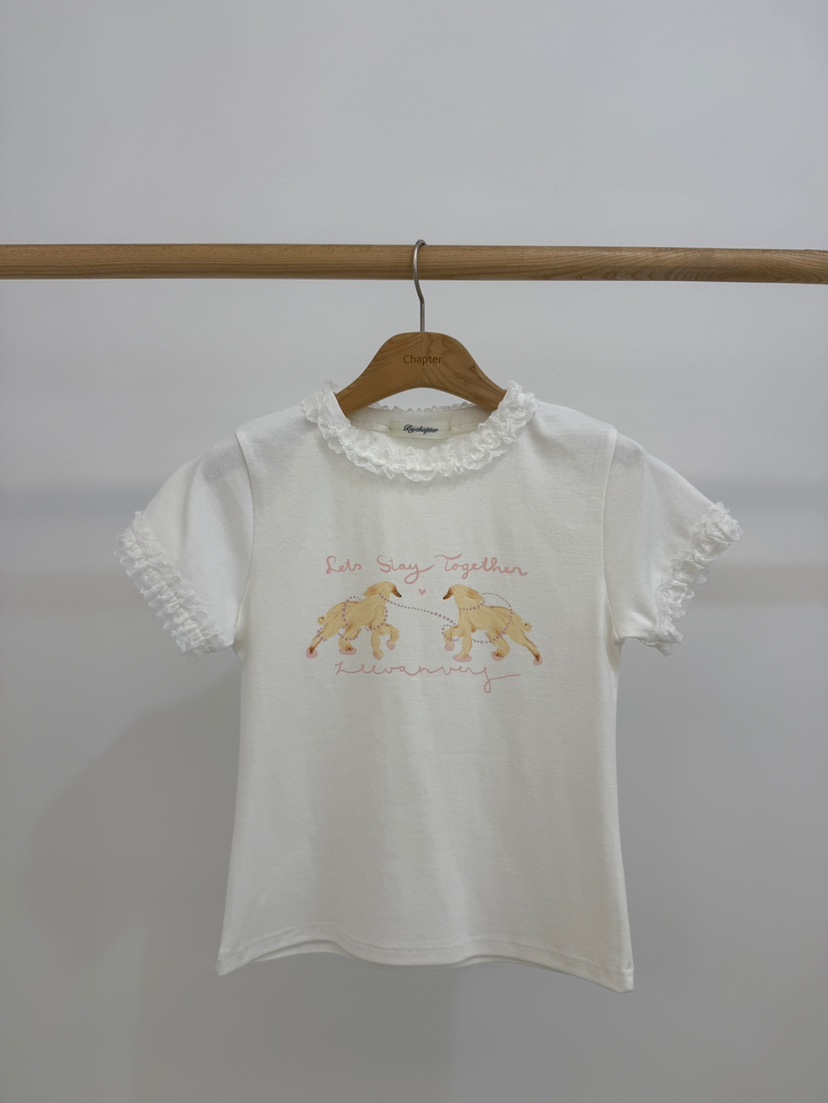 BY CHAPTER東大門代購女裝新品26春夏熱賣職業休閑真品T恤BY ChapterT恤圖色1