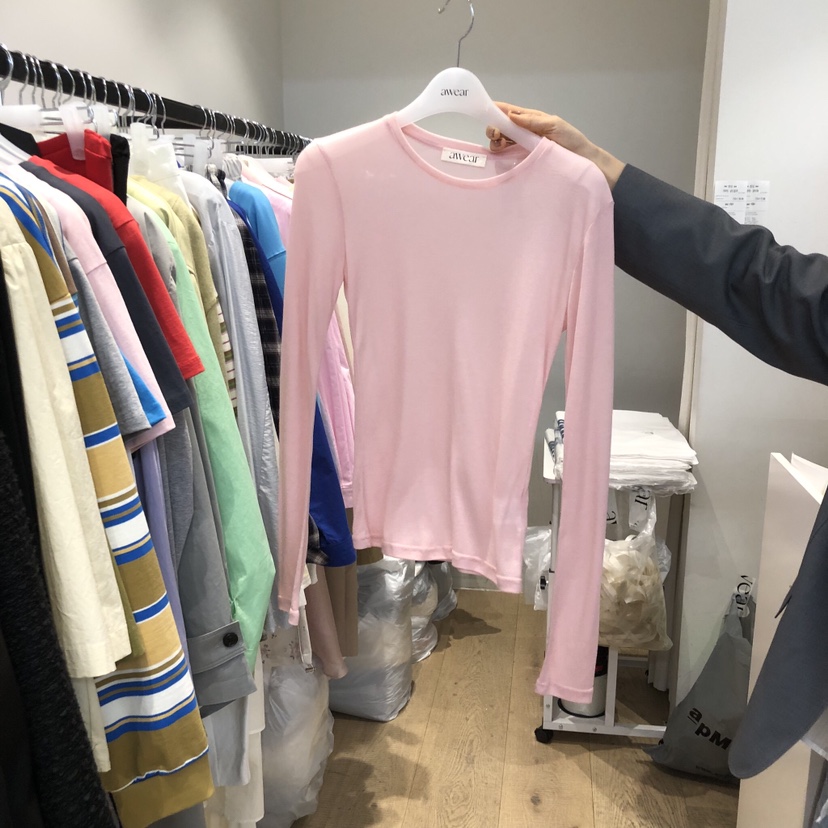 RUMIRU/AWEAR東大門實拍女裝新款推薦熱賣真品人氣長袖T恤awear/RUMIRU長袖T恤圖色2