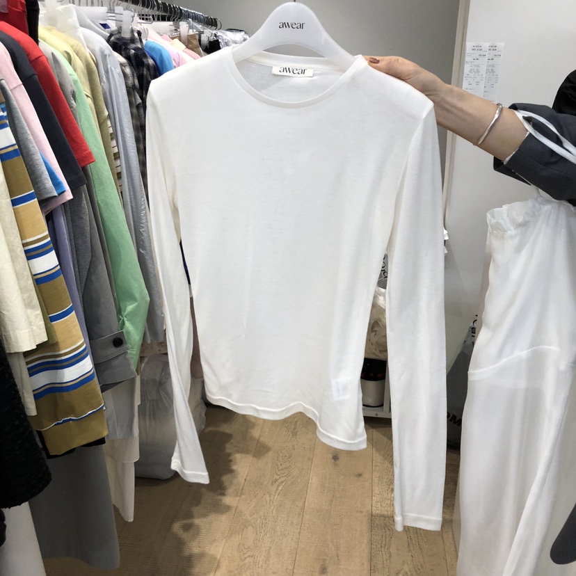 RUMIRU/AWEAR東大門實拍女裝新款推薦熱賣真品人氣長袖T恤awear/RUMIRU長袖T恤圖色5