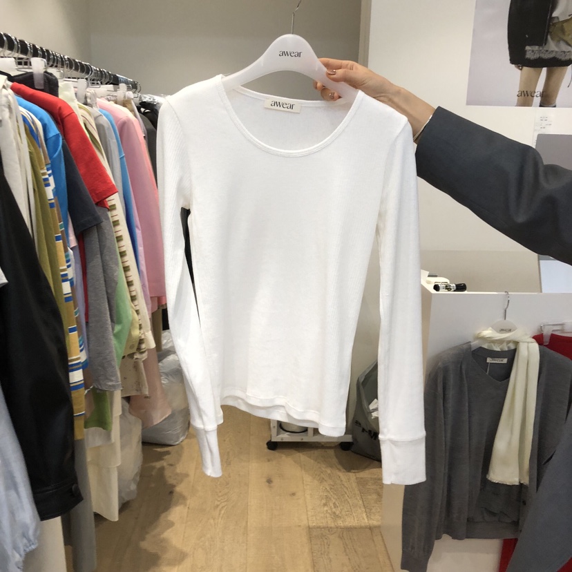 RUMIRU/AWEAR東大門實拍女裝新款熱賣26春夏推薦長袖T恤awear/RUMIRU長袖T恤圖色3