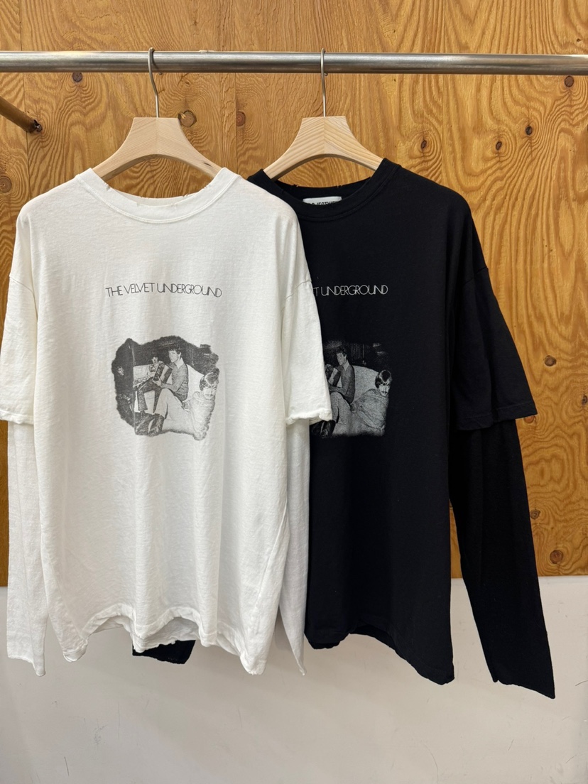 PROJECTVIEW韓國直郵女裝新款推薦休閑長袖T恤天鵝絨假兩件PROJECTVIEW長袖T恤