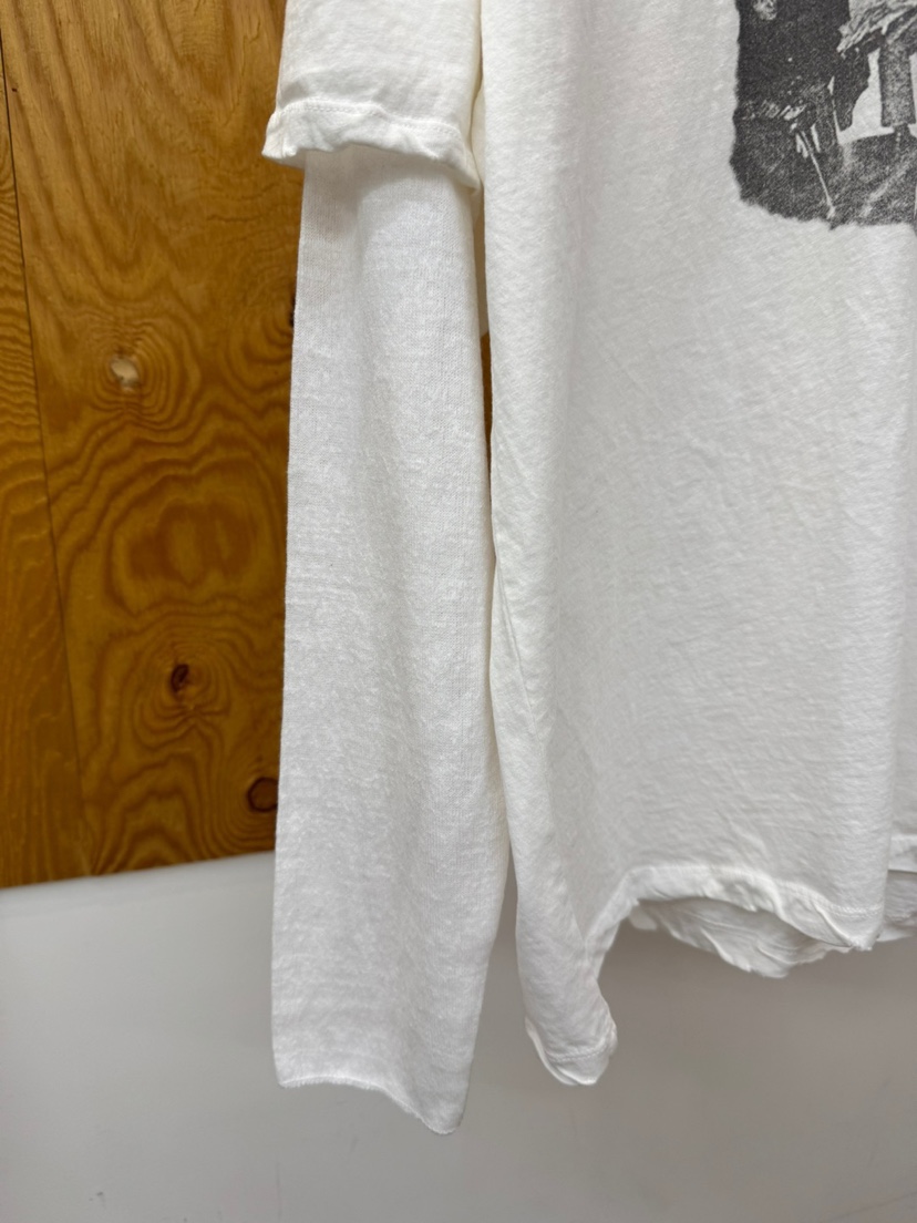 PROJECTVIEW韓國直郵女裝新款推薦休閑長袖T恤天鵝絨假兩件PROJECTVIEW長袖T恤