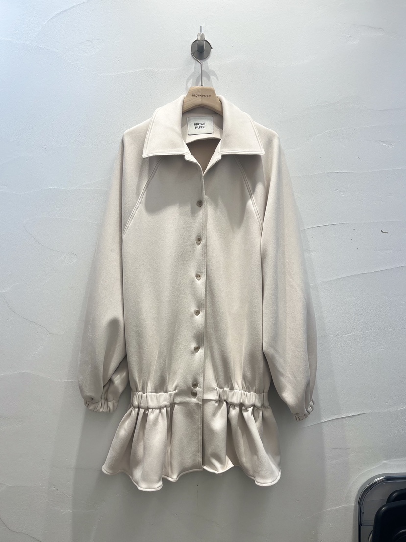 BROWN PAPER-S韓國直郵女士新品時尚真品人氣連衣裙絨面革BROWN PAPER-S連衣裙圖色2