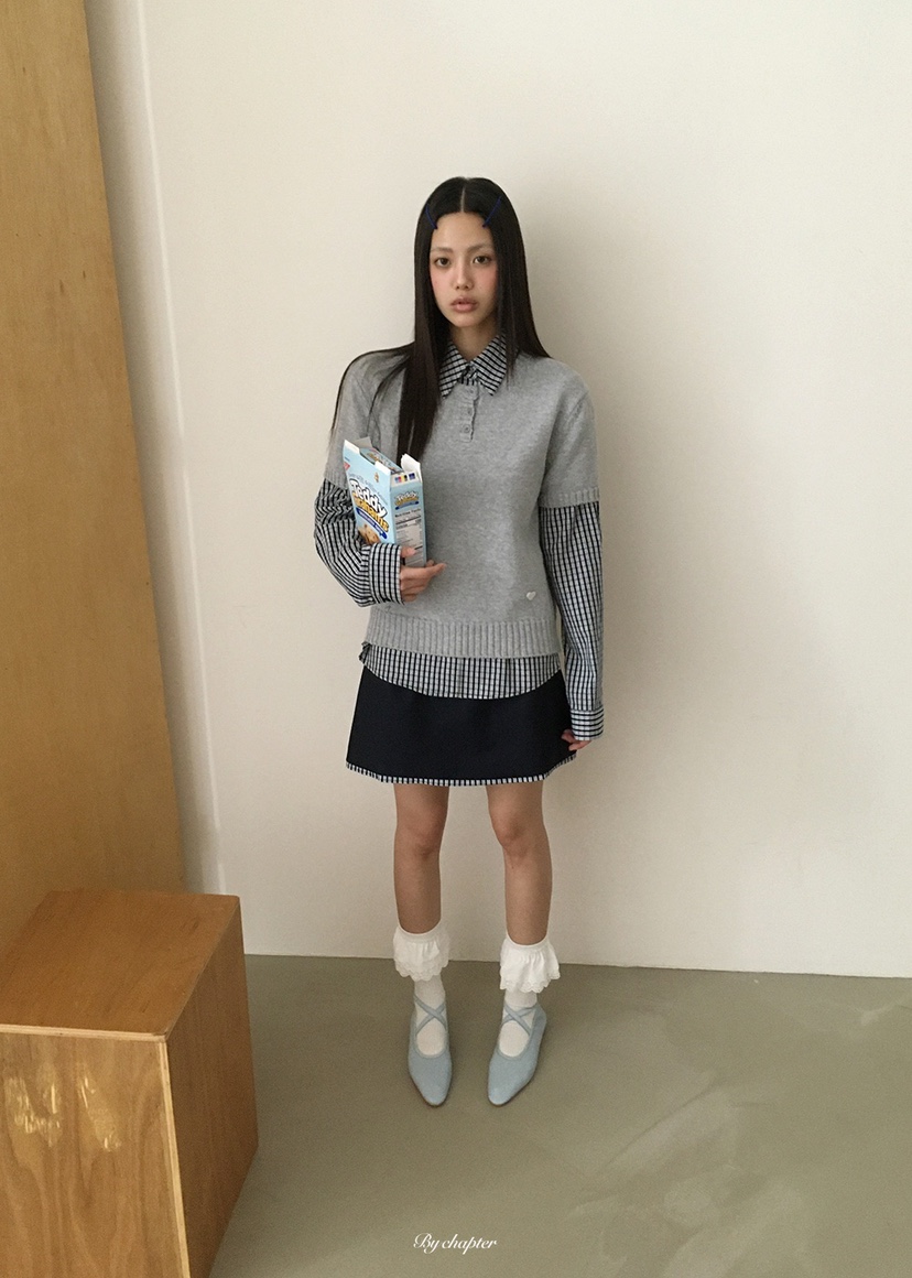 BY CHAPTER東大門代購女士新款職業休閑時尚26春夏推薦裙褲BY Chapter裙褲