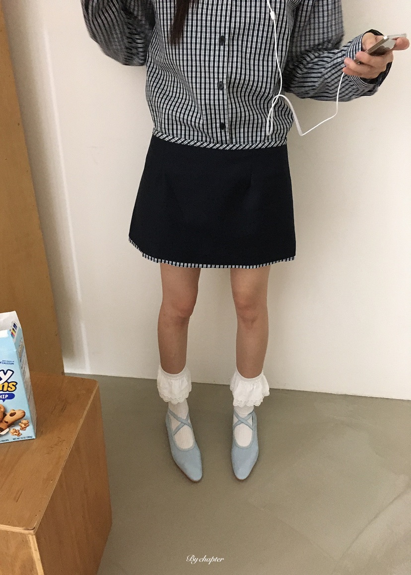 BY CHAPTER東大門代購女士新款職業休閑時尚26春夏推薦裙褲BY Chapter裙褲