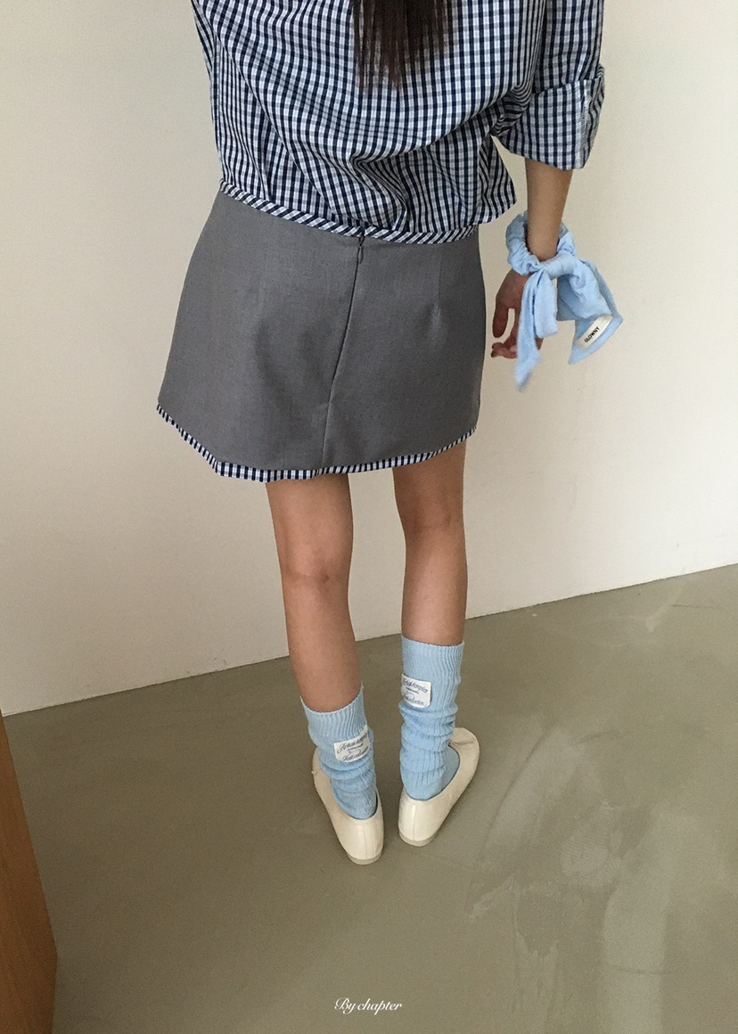 BY CHAPTER東大門代購女士新款職業休閑時尚26春夏推薦裙褲BY Chapter裙褲